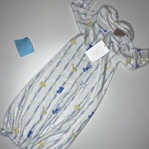 NWT The Beaufort Bonnet Company Gown 0-3M